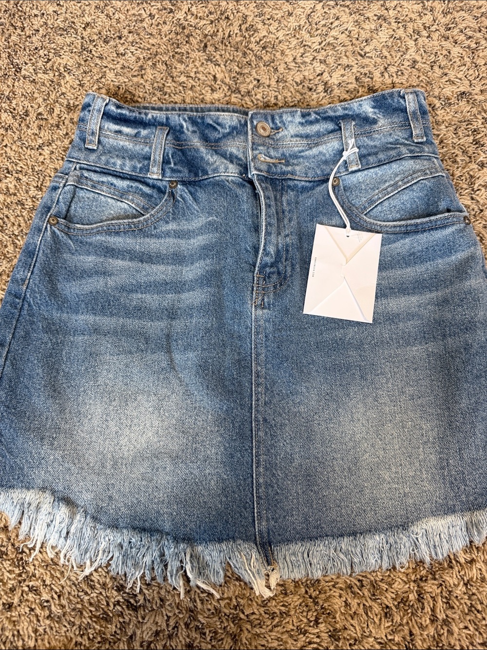 NWT Kancan denim skirt